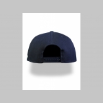 šiltovka - čiapka TIMUS Snapback - modrá s vyšívaným logom materiál 100% bavlna, zapínanie vzadu na plastové západky, univerzálna nastaviteľná veľkosť